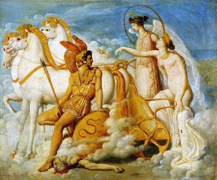 Venus, Wounded by Diomedes, Returns to Olympus 