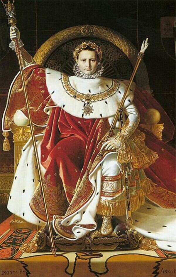 Napoleon as Jupiter Enthroned 