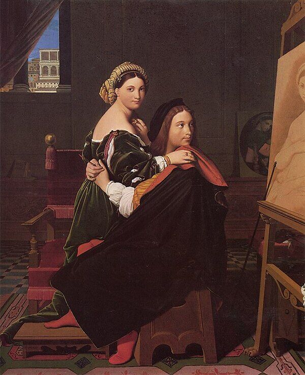 Raphael and the Fornarina 