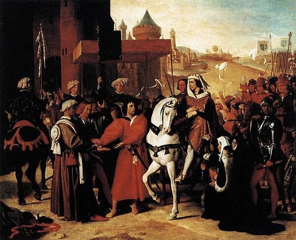 The Entry of the Future Charles V into Paris in 1358 