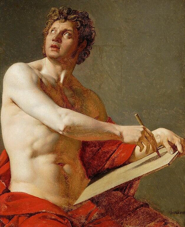 Academic Study of a Male Torse 