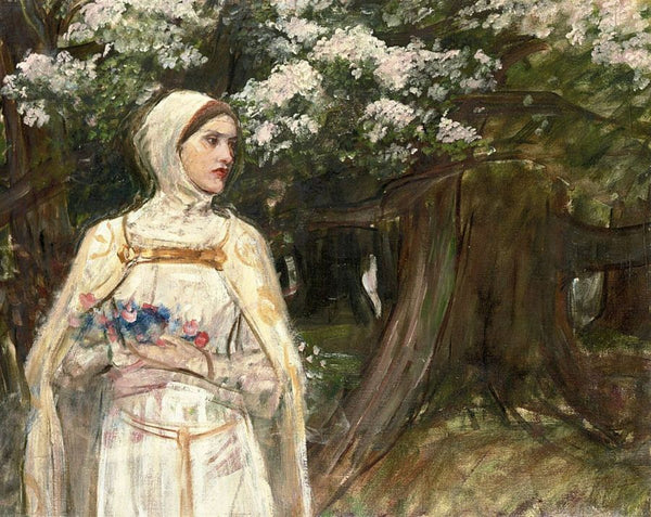 Study for Beatrice Painting by John William Waterhouse