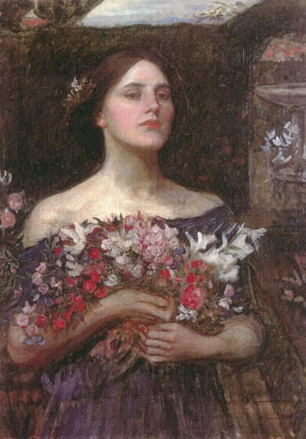 Study for Gather Ye Rosebuds 