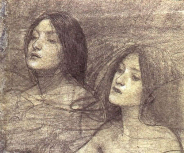 Hylas And The Nymphs Painting by John William Waterhouse