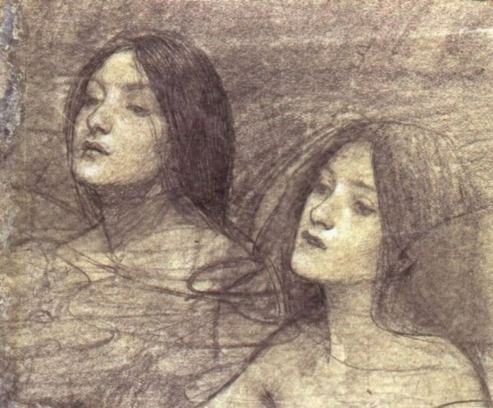 Hylas And The Nymphs Painting by John William Waterhouse