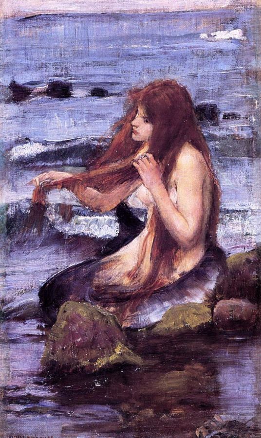 Sketch for 'A Mermaid' 