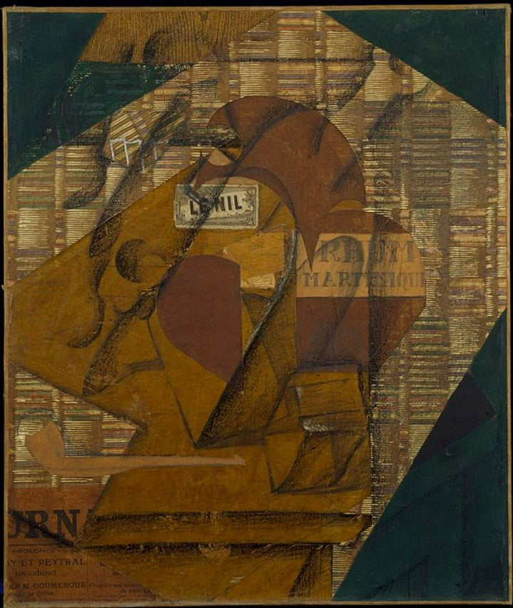 Bottle of Rum and Newspaper 