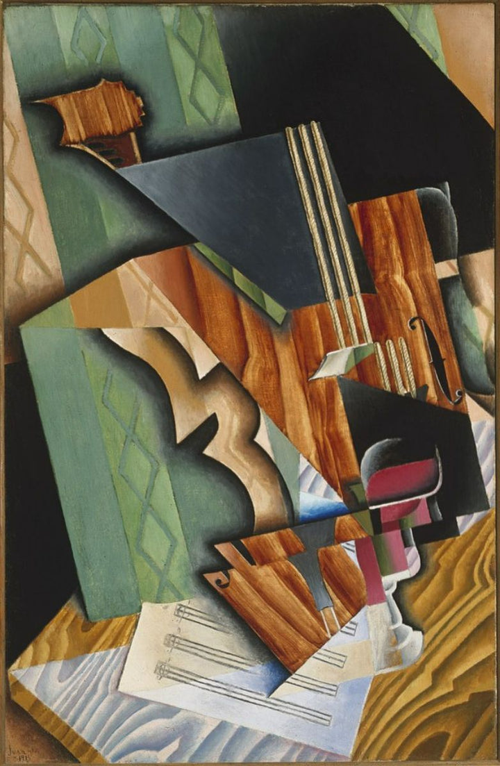Violin And Glass 