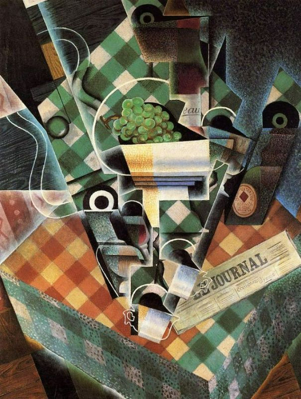 Still Life With Checked Tablecloth 