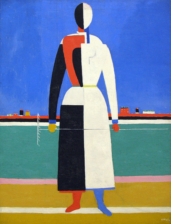 A Woman With A Rake