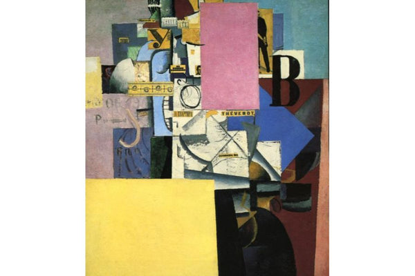 A Lady At The Poster Column
