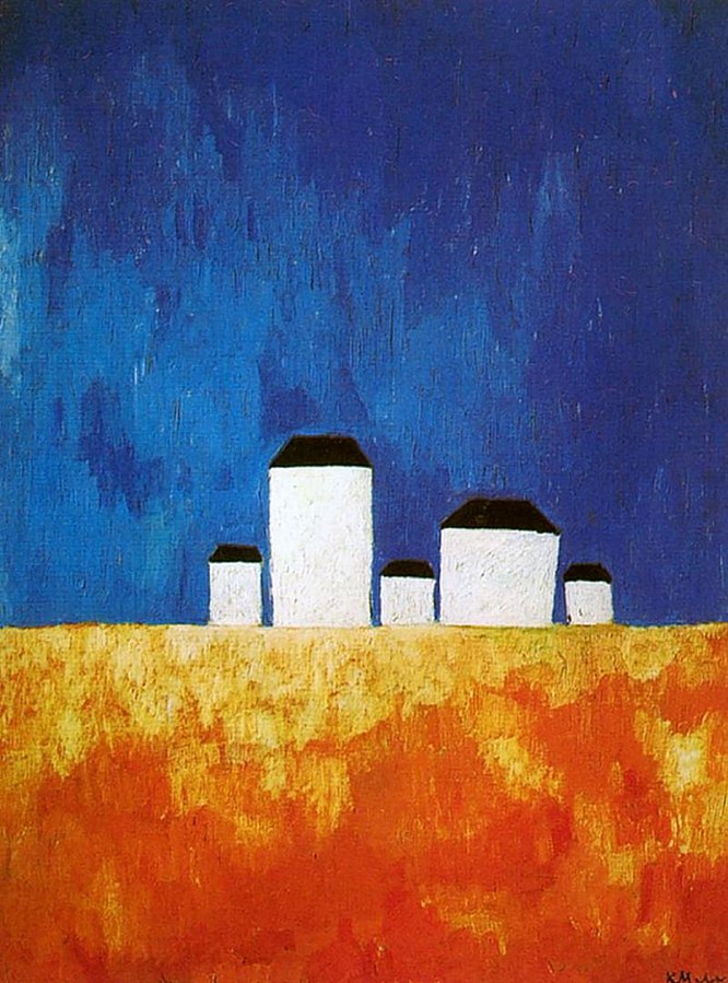 Landscape With Five Houses
