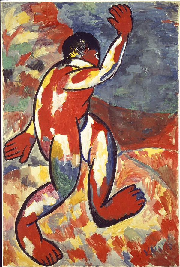 A Bather
