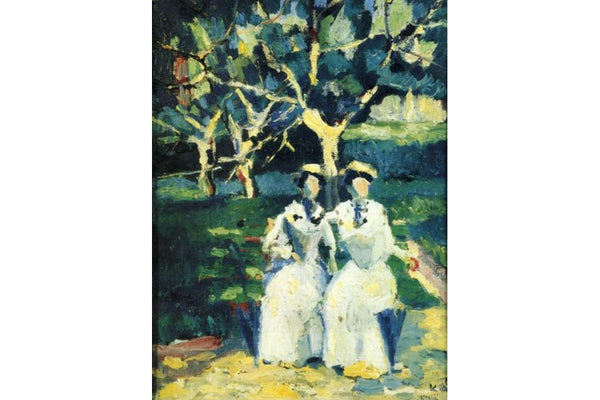 Two Women in a Garden