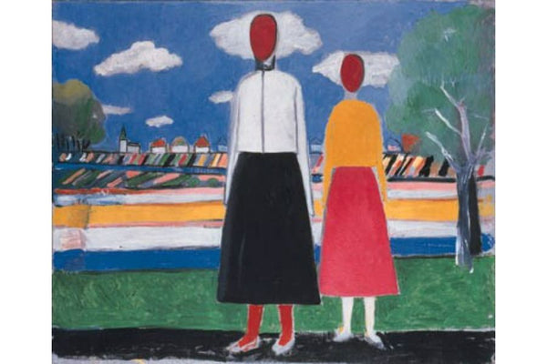 Two Figures in a Landscape