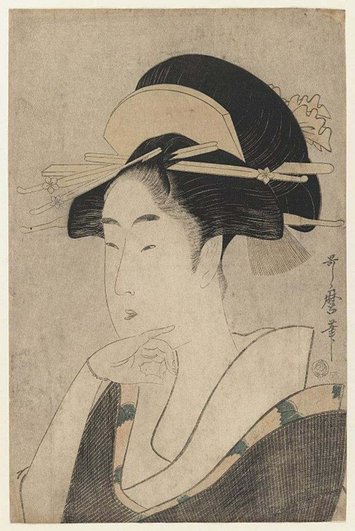 Large Head and Bust Portrait of Beauty 