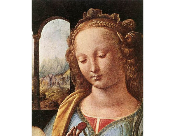The Madonna of the Carnation [detail: 1] 