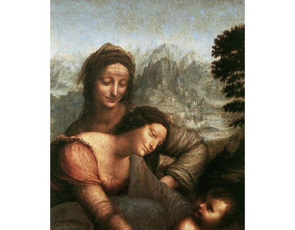 The Virgin and Child with St Anne (detail 1) c. 1510 