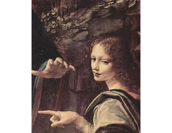 Virgin of the Rocks (detail) 3 