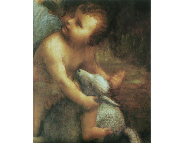 The Virgin and Child with St Anne (detail) 5 
