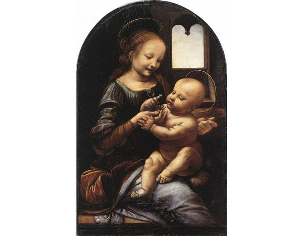 Madonna with a Flower (Madonna Benois) c. 1478 