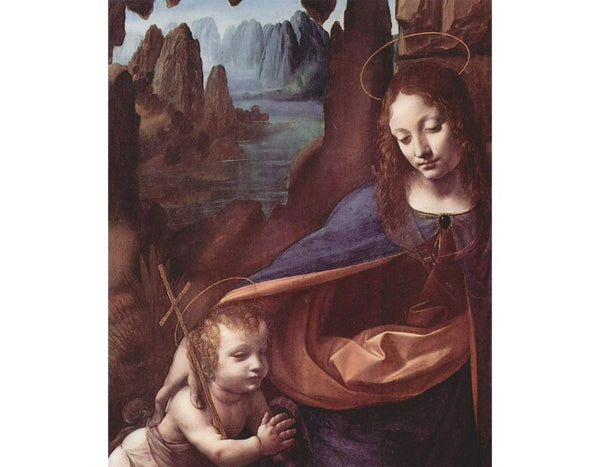 Madonna of the Rocks (detail) 
