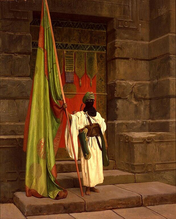 The Prophet's Standard Painting by Jean-Leon