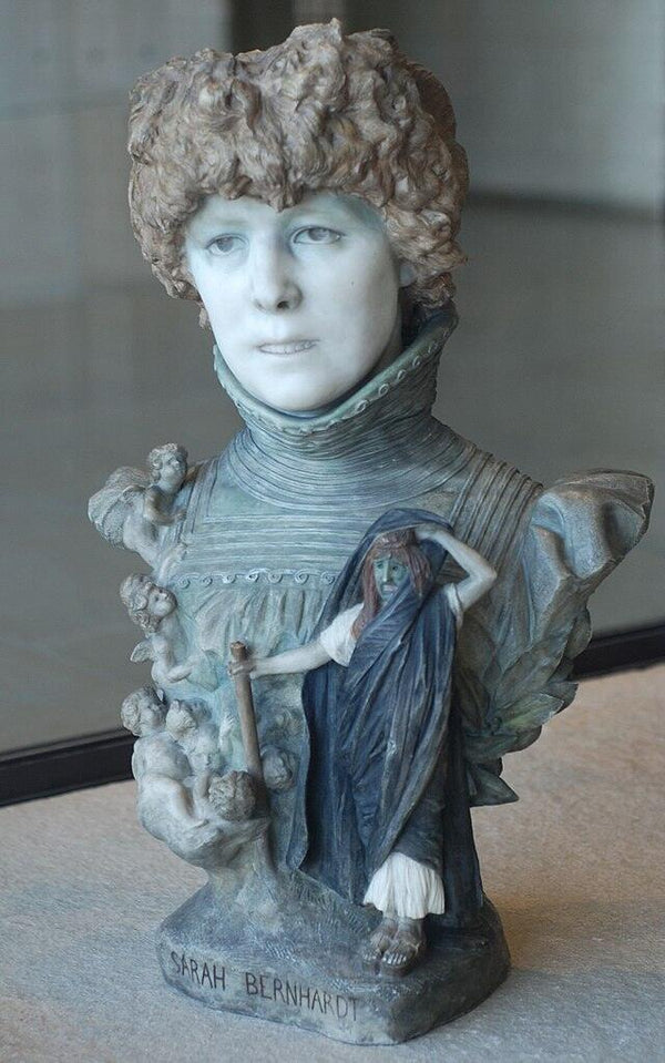 Sarah Bernhardt Painting by Jean-Leon