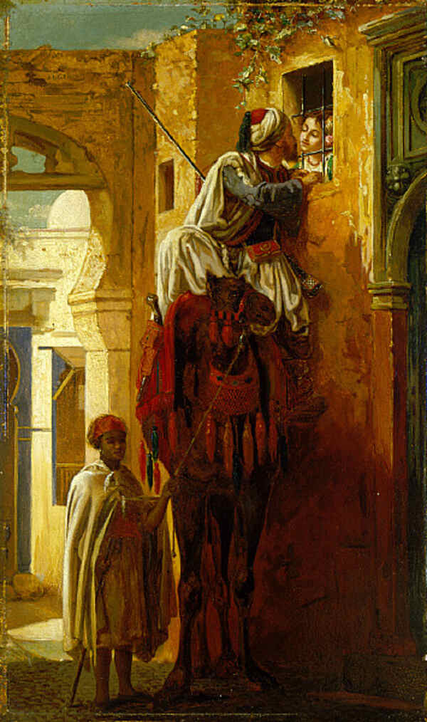 The Tryst 2 Painting by Jean-Leon