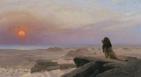 The Two Majesties Painting by Jean-Leon