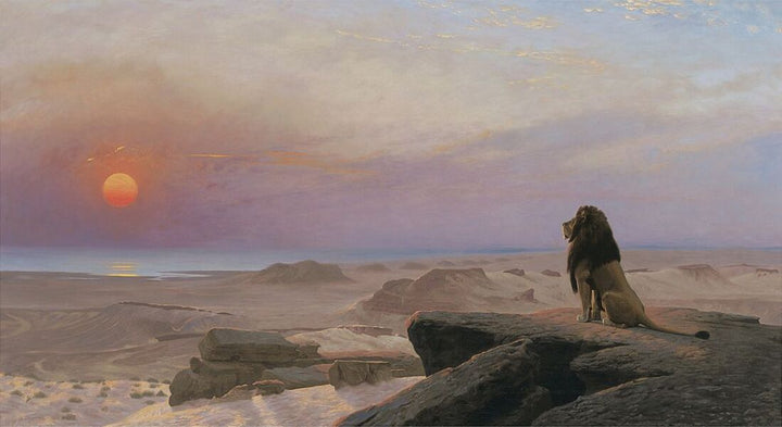 The Two Majesties Painting by Jean-Leon