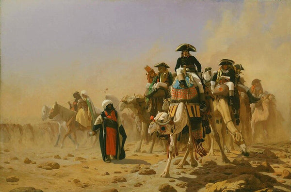 Napoleon and His General Staff Painting by Jean-Leon