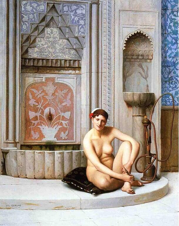 Nude Woman Painting by Jean-Leon