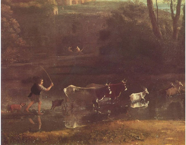 Villa at the Campagna in Rome, detail 