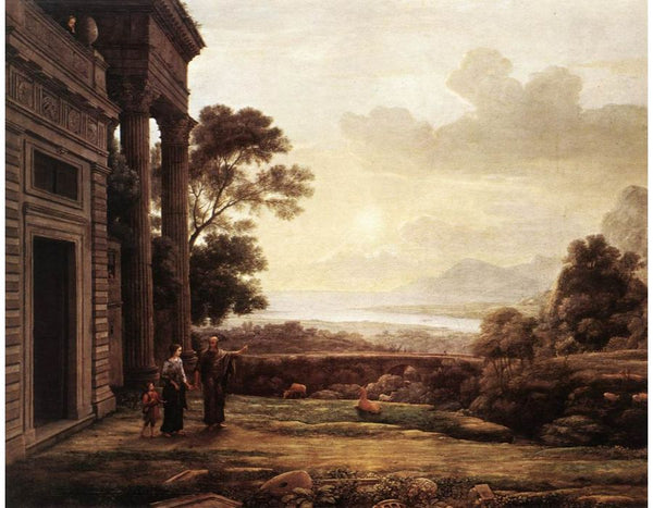 The Expulsion of Hagar 1668 