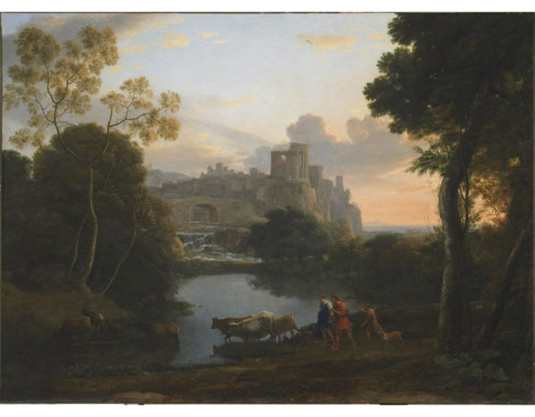 View of Tivoli at Sunset 
