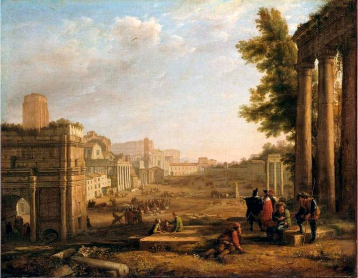 The Campo Vaccino, Rome 