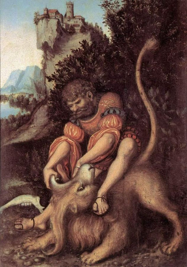 Samson's Fight with the Lion 