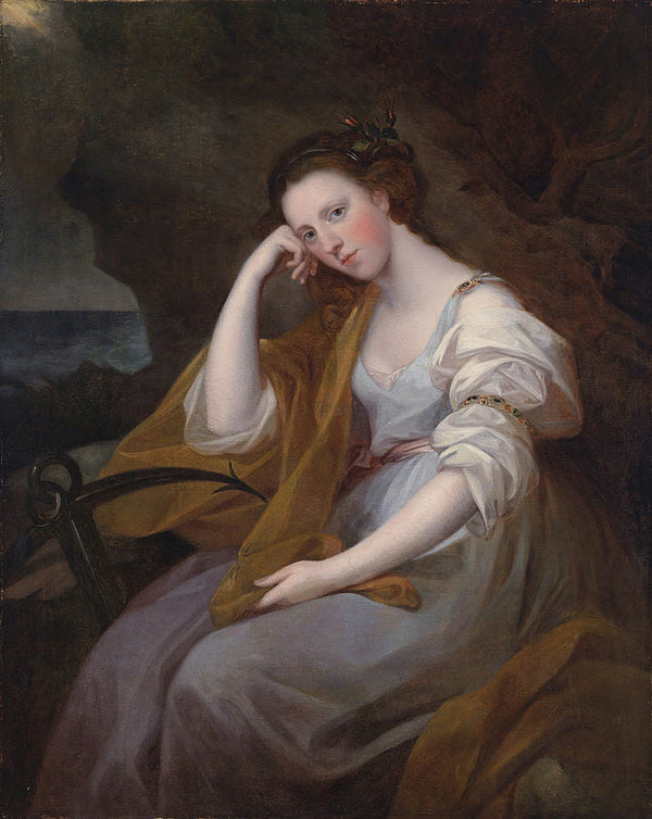 Portrait of Louisa Leveson Gower as Spes (Goddess of Hope) 