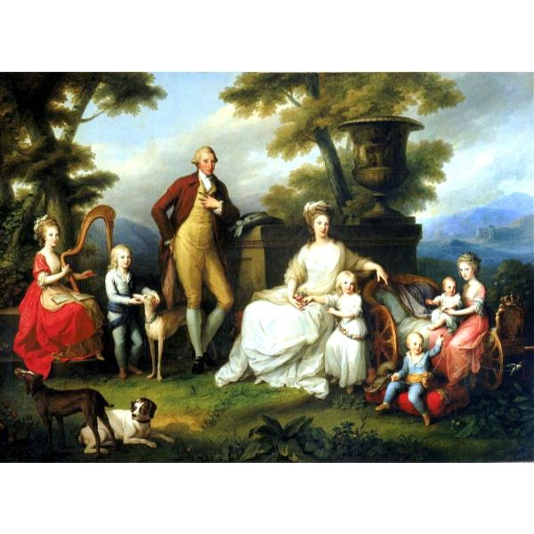 Ferdinand IV 1851-1825 King of Naples and his Family 