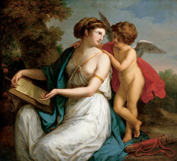 Sappho inspired by love 2 