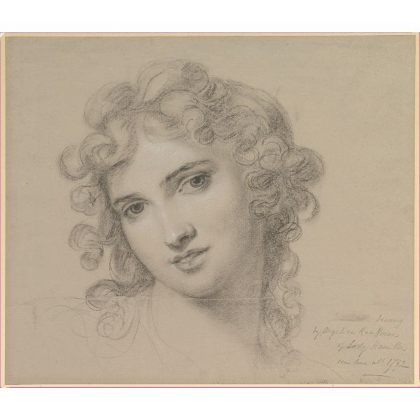 Portrait of Emma Hamilton 