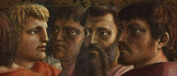 Brancacci chapel Tribute Money detail 2 