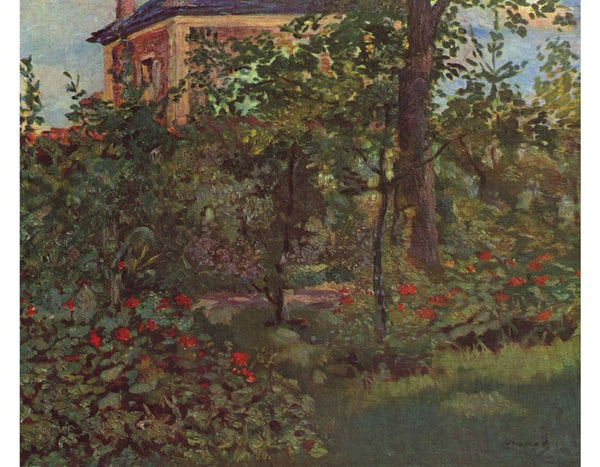 A corner in the garden of Bellevue 