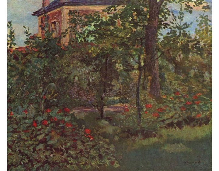 A corner in the garden of Bellevue 