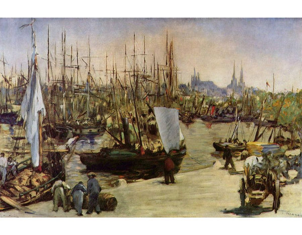 The Harbour At Bordeaux 