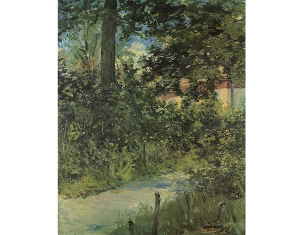 The garden around Manet's house 