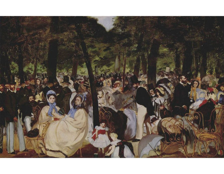 Concert in the Tuileries 1860-62 