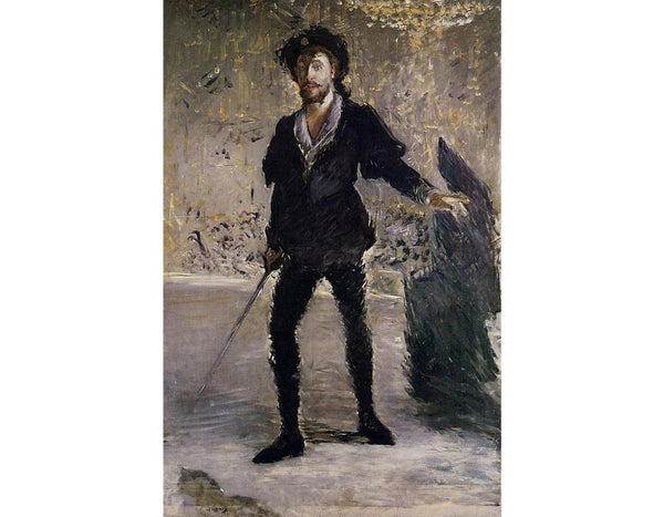 Portrait of Faure as Hamlet 