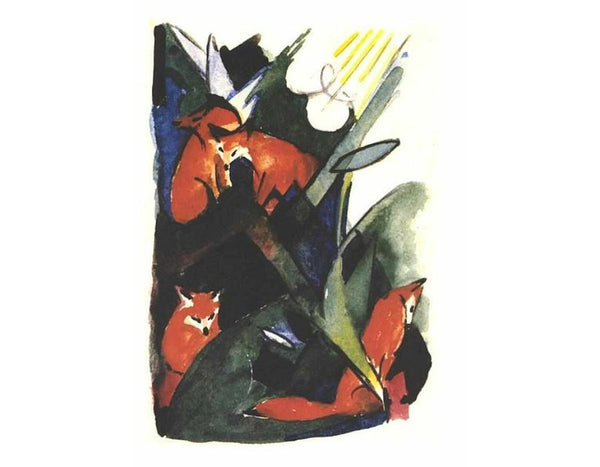 Four foxes 